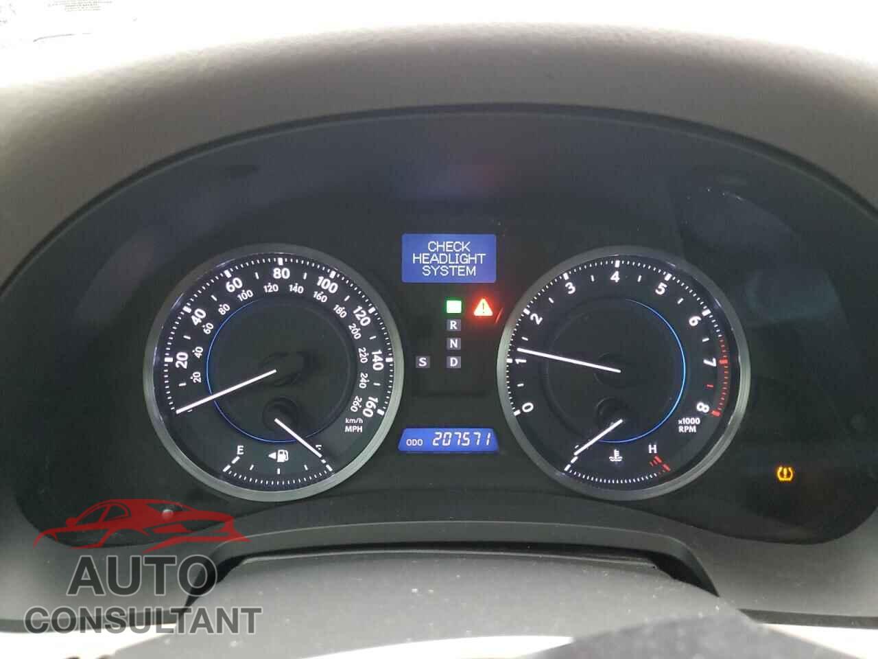 LEXUS IS 2011 - JTHBF5C28B5140447