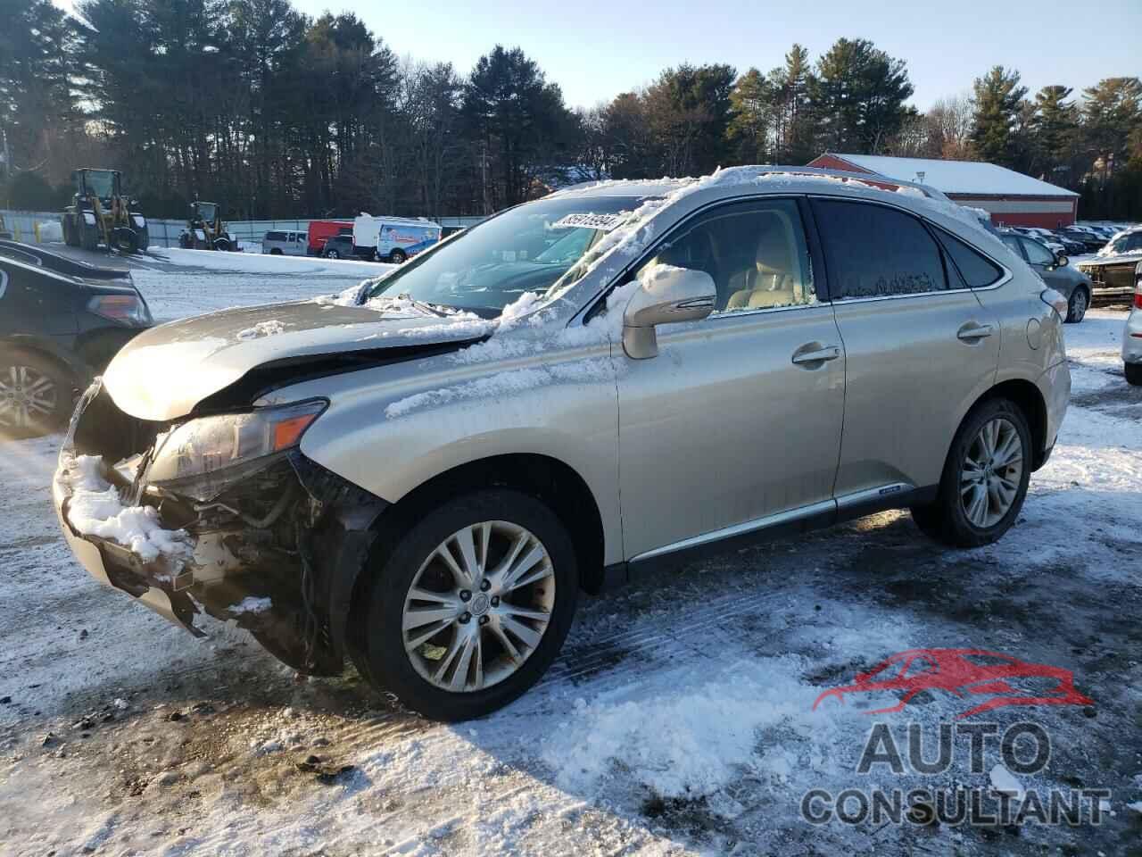 LEXUS RX450 2011 - JTJBC1BA4B2421638