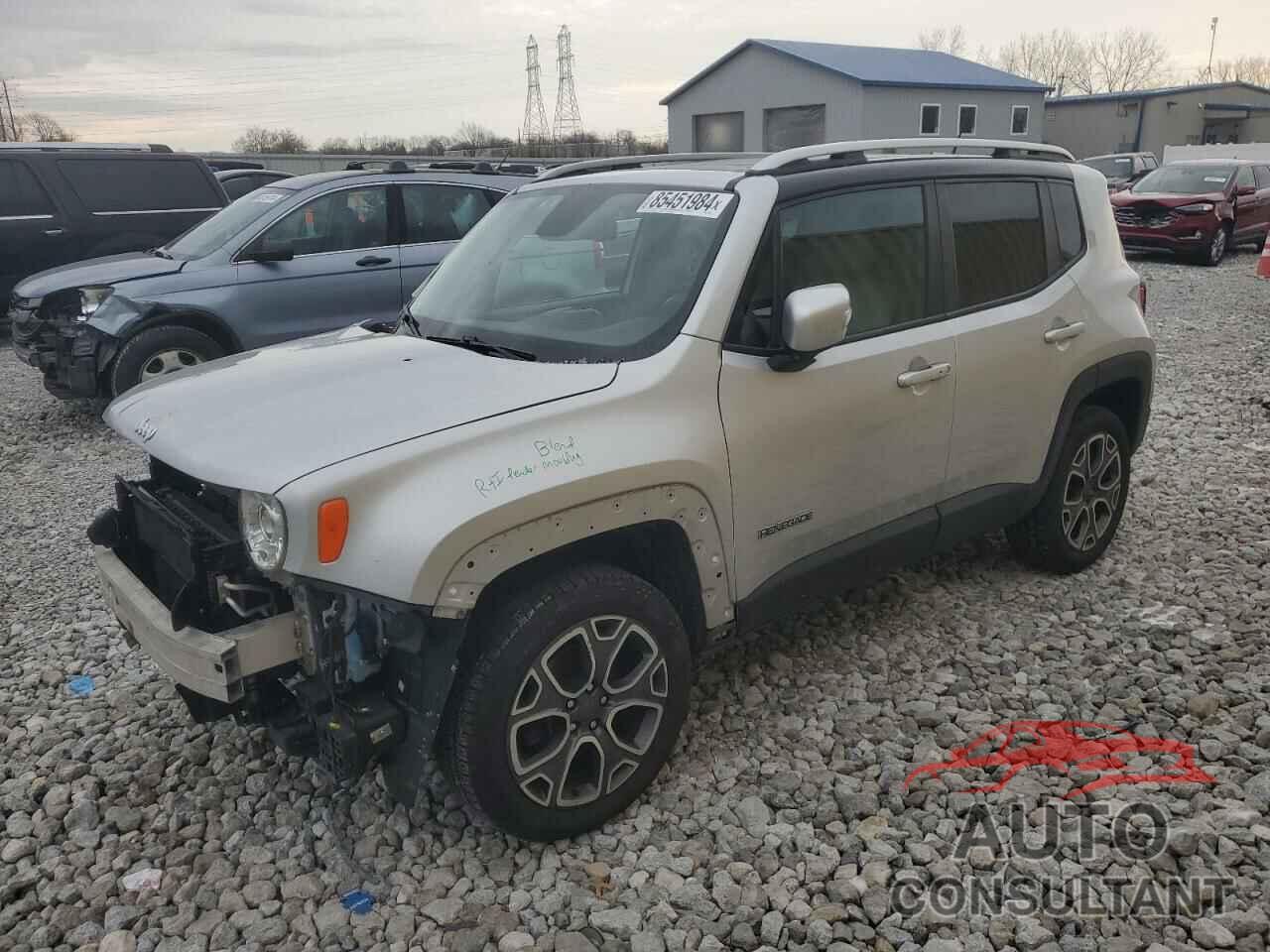 JEEP RENEGADE 2017 - ZACCJBDB2HPG15172