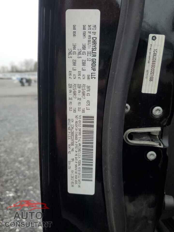 JEEP COMPASS 2013 - 1C4NJDBB9DD207686