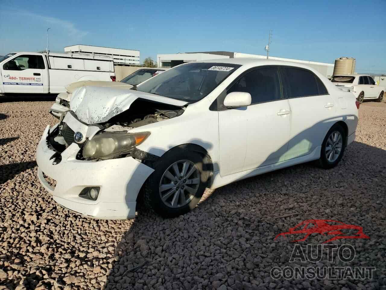 TOYOTA COROLLA 2009 - 1NXBU40E79Z014303