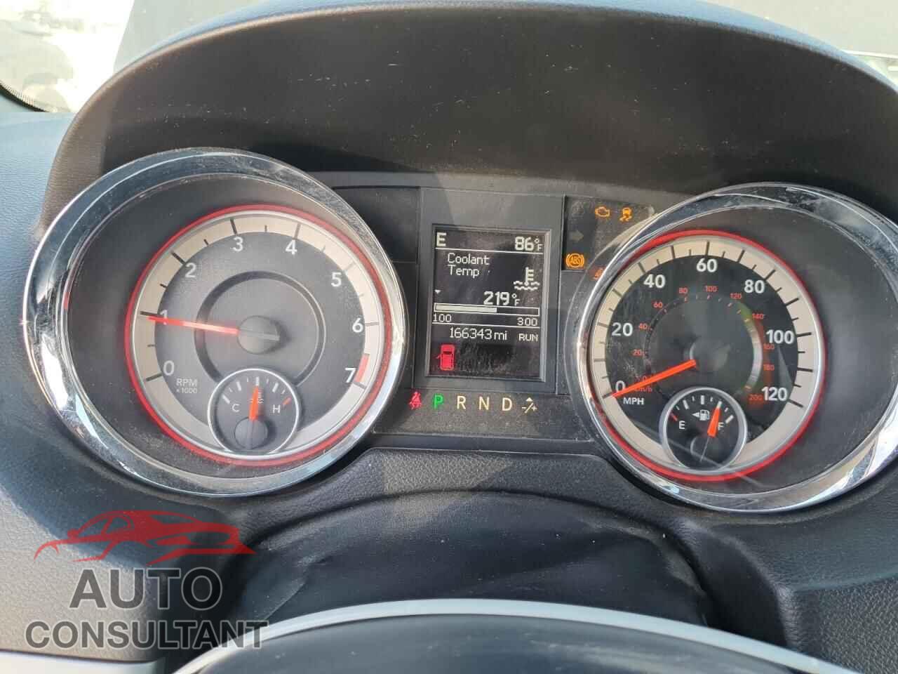 DODGE CARAVAN 2013 - 2C4RDGEG9DR816985
