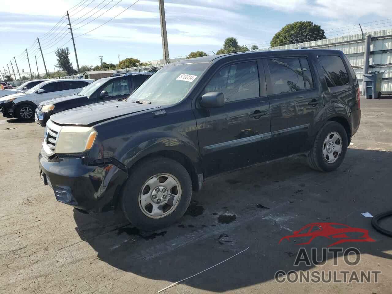 HONDA PILOT 2012 - 5FNYF3H23CB009225