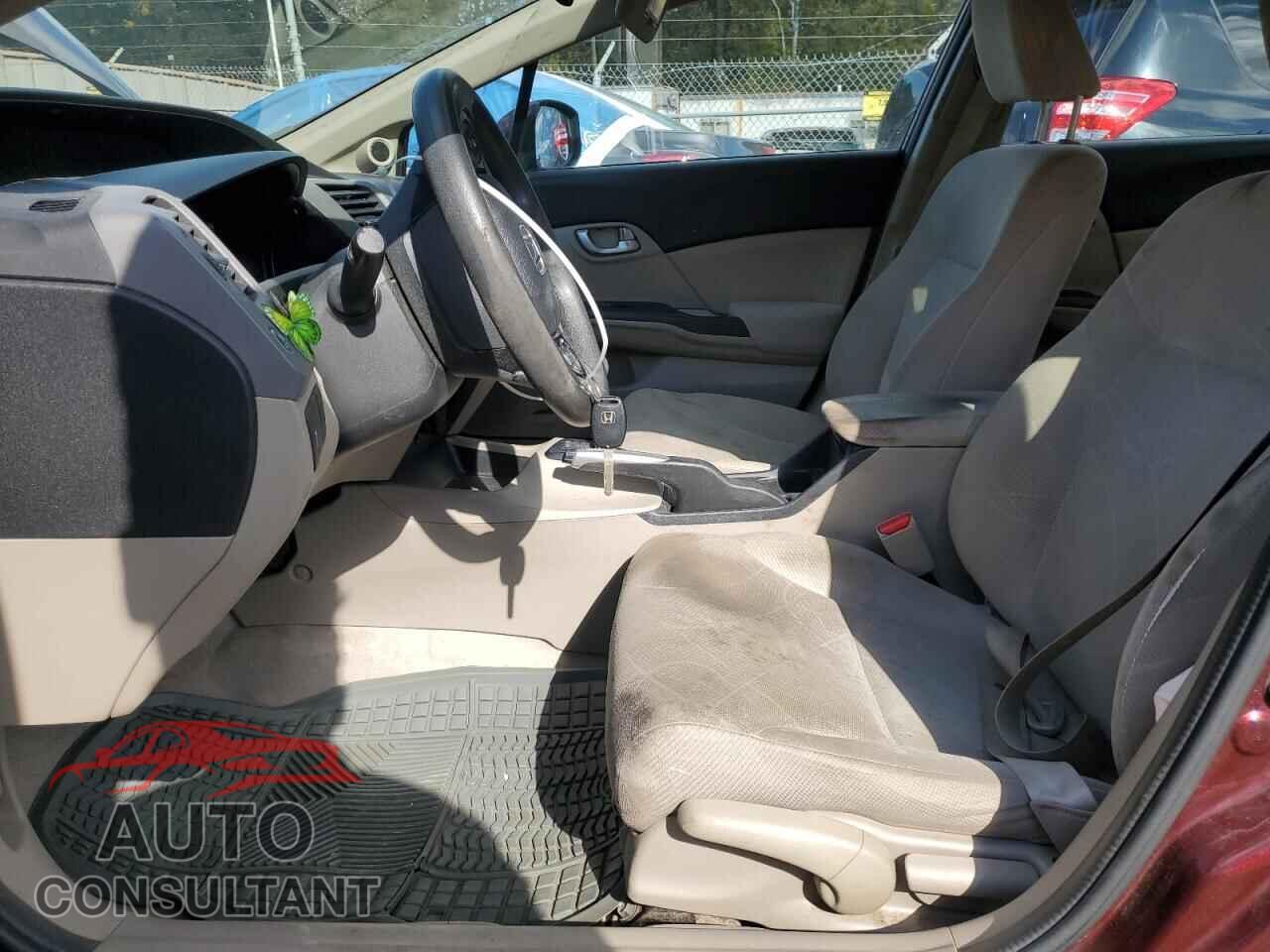 HONDA CIVIC 2012 - 19XFB2F89CE103202