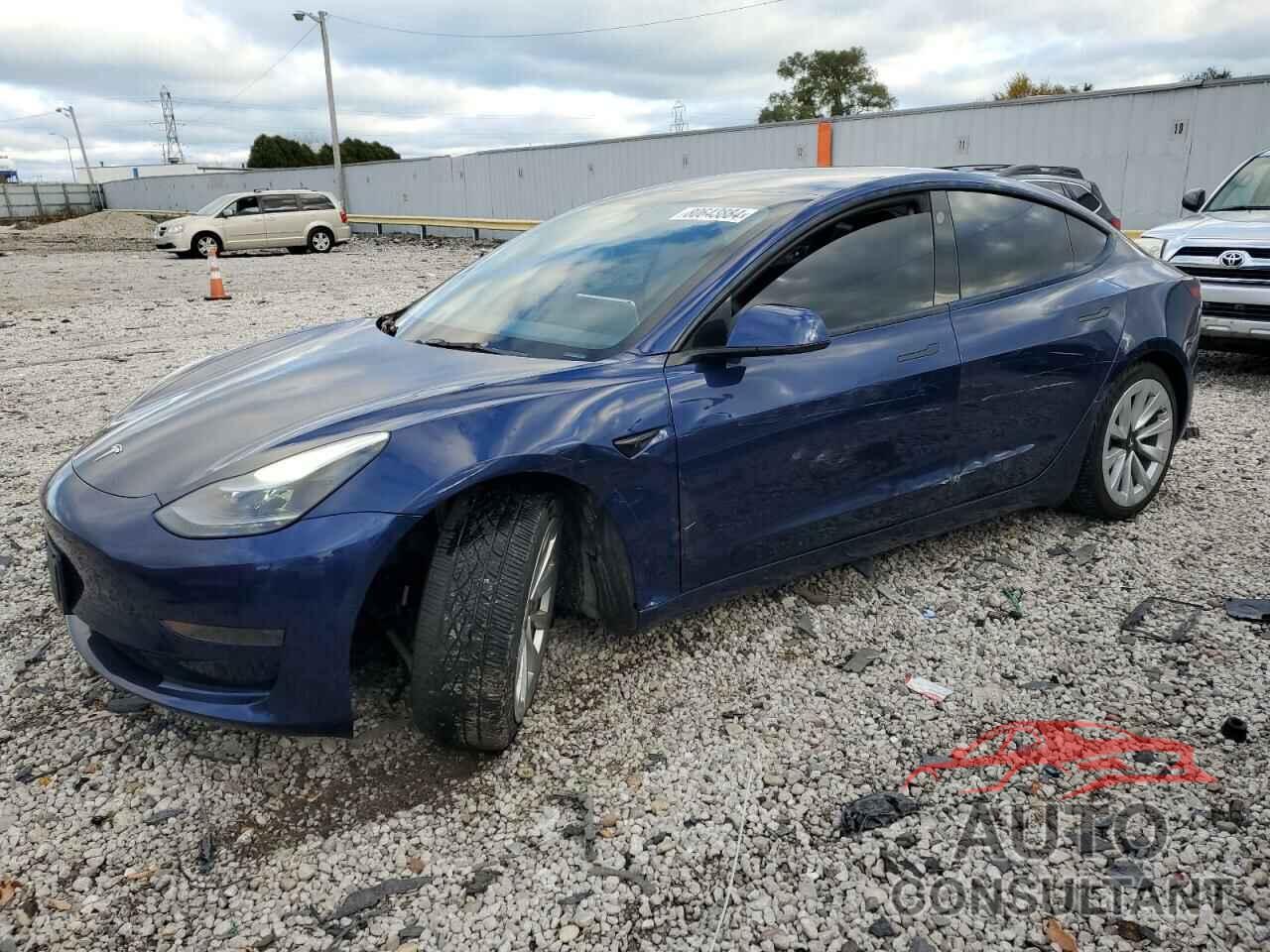 TESLA MODEL 3 2022 - 5YJ3E1EA8NF189026