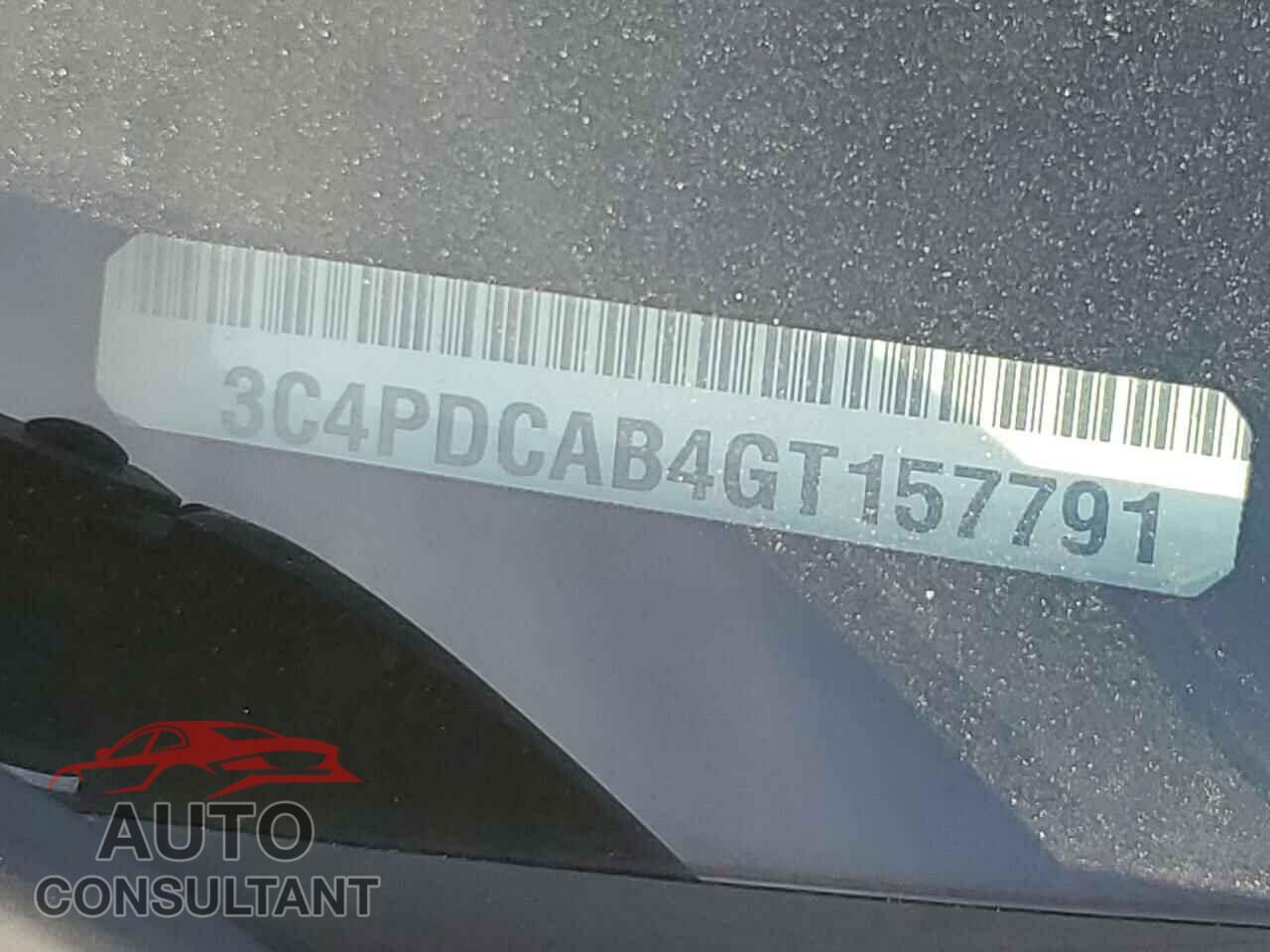 DODGE JOURNEY 2016 - 3C4PDCAB4GT157791