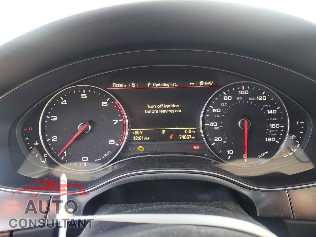 AUDI A6 2013 - WAUDFAFC6DN006074