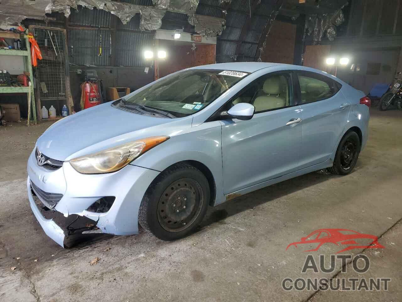 HYUNDAI ELANTRA 2012 - KMHDH4AE0CU275243