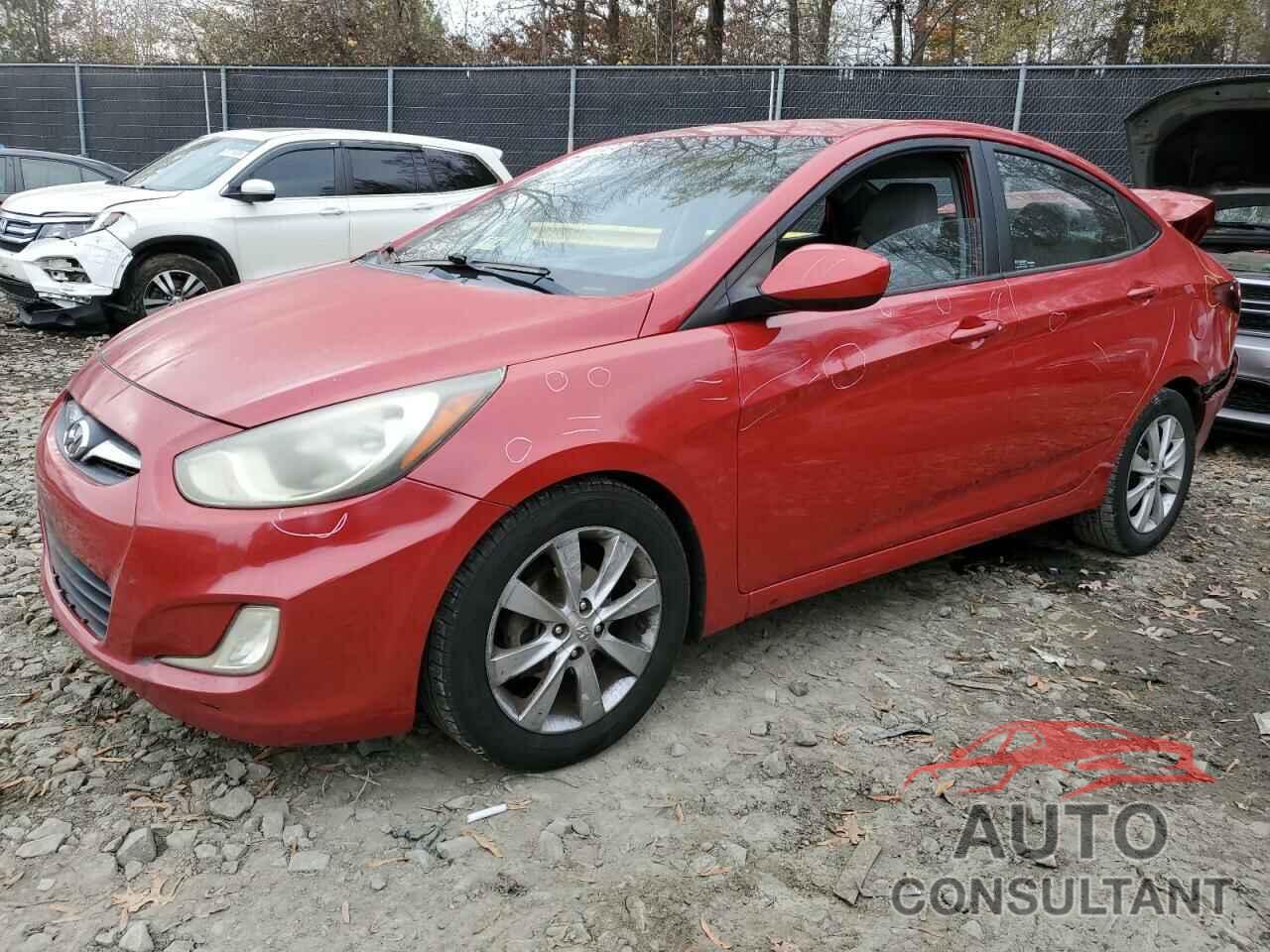 HYUNDAI ACCENT 2013 - KMHCU4AE0DU489495