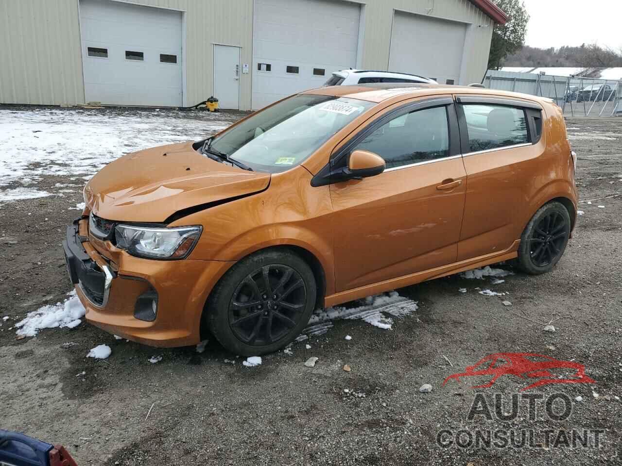 CHEVROLET SONIC 2018 - 1G1JD6SB3J4102566