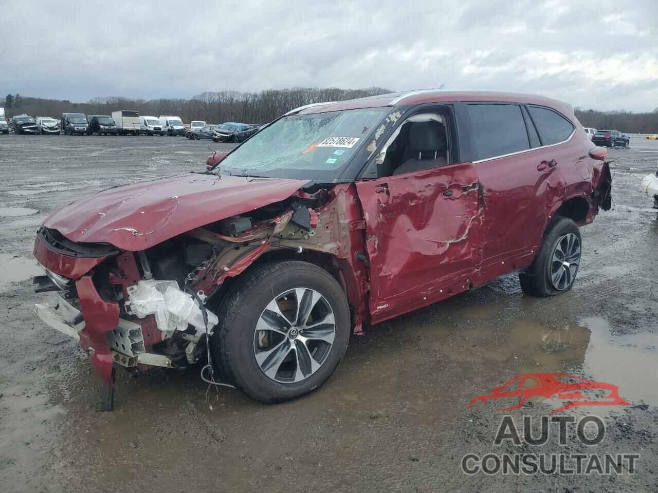 TOYOTA HIGHLANDER 2021 - 5TDGBRCH7MS526563