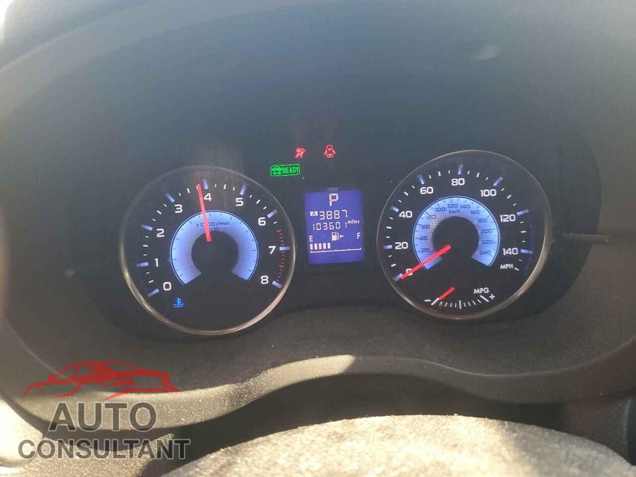 SUBARU CROSSTREK 2016 - JF2GPBLC8GH234749