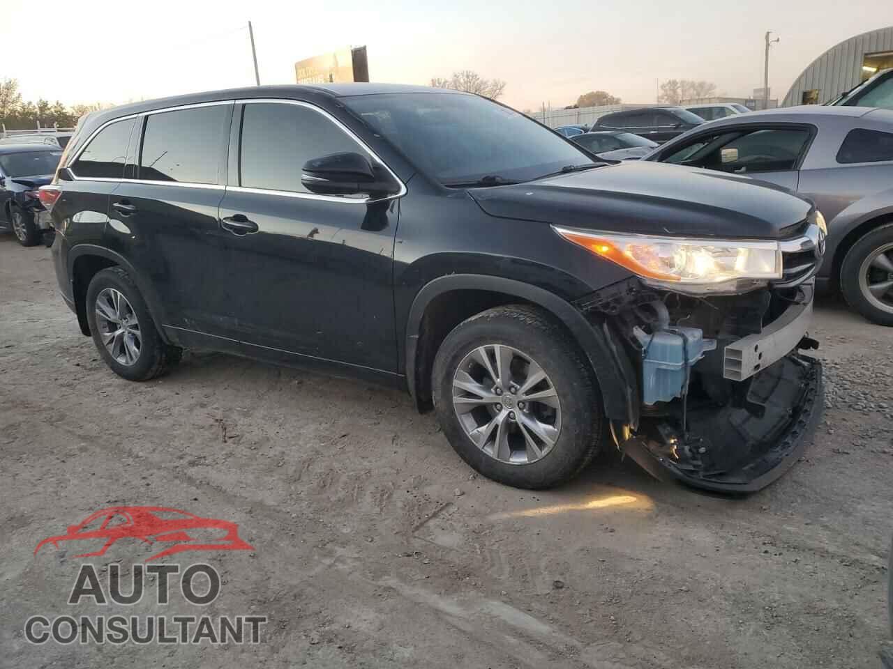 TOYOTA HIGHLANDER 2014 - 5TDBKRFH6ES018771