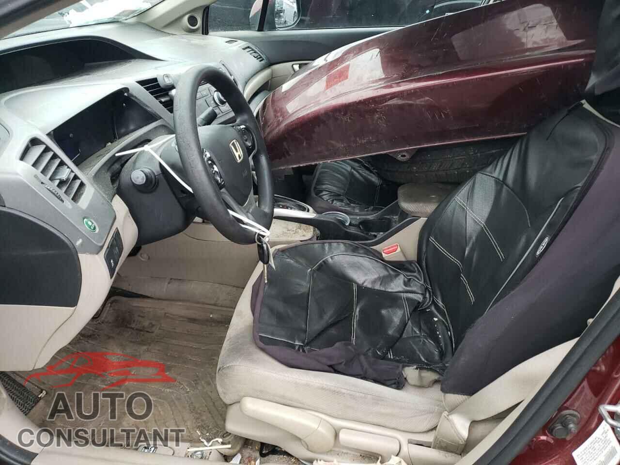 HONDA CIVIC 2012 - 2HGFB2F81CH552086