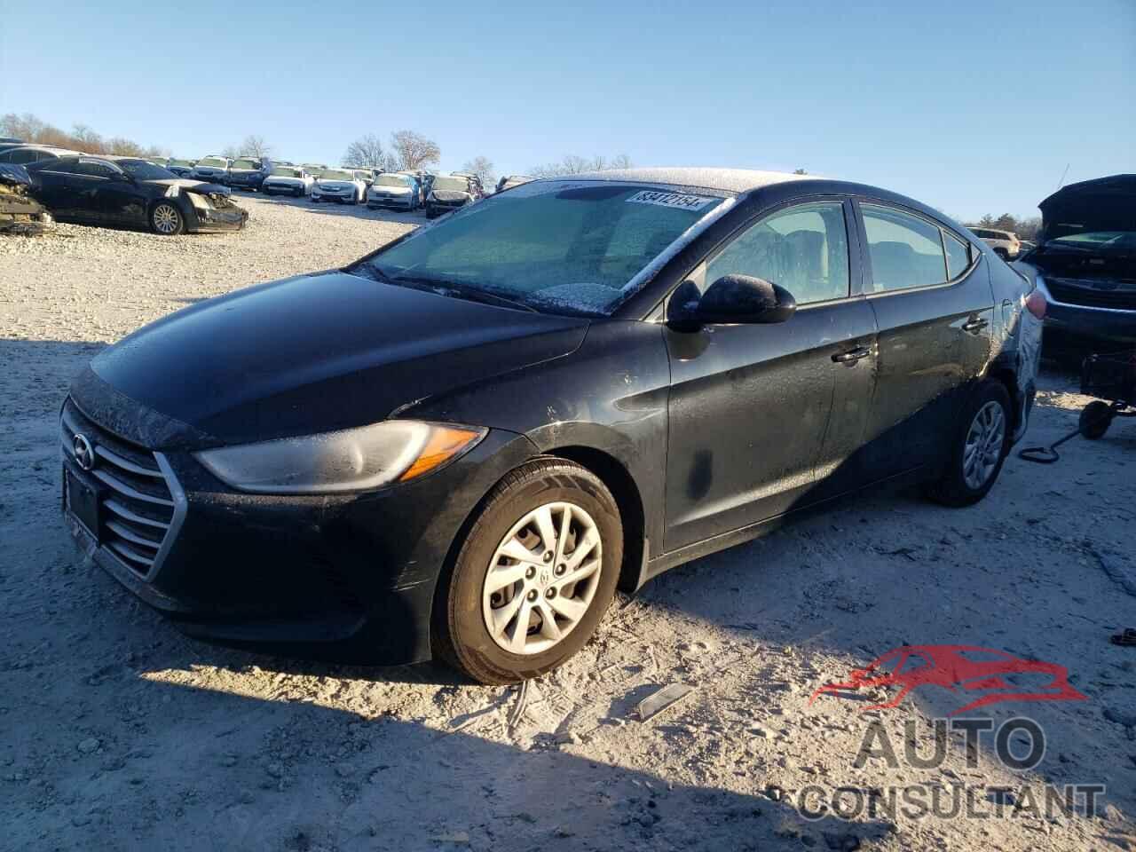 HYUNDAI ELANTRA 2018 - KMHD74LF4JU577432