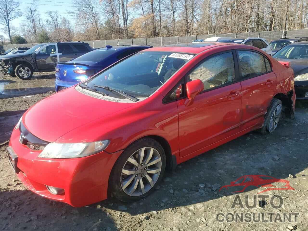 HONDA CIVIC 2009 - 2HGFA55589H708368
