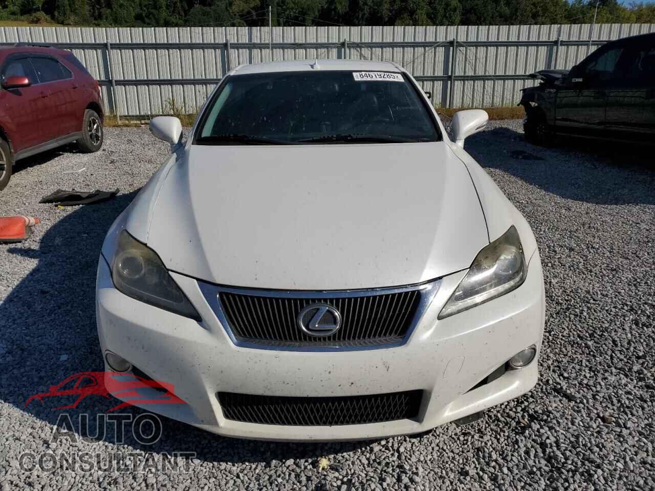 LEXUS IS 2012 - JTHFF2C25C2521479