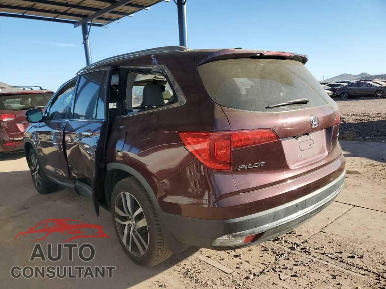 HONDA PILOT 2017 - 5FNYF5H96HB038430