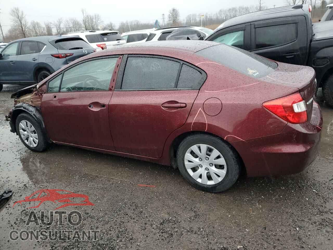 HONDA CIVIC 2012 - 2HGFB2F57CH553233