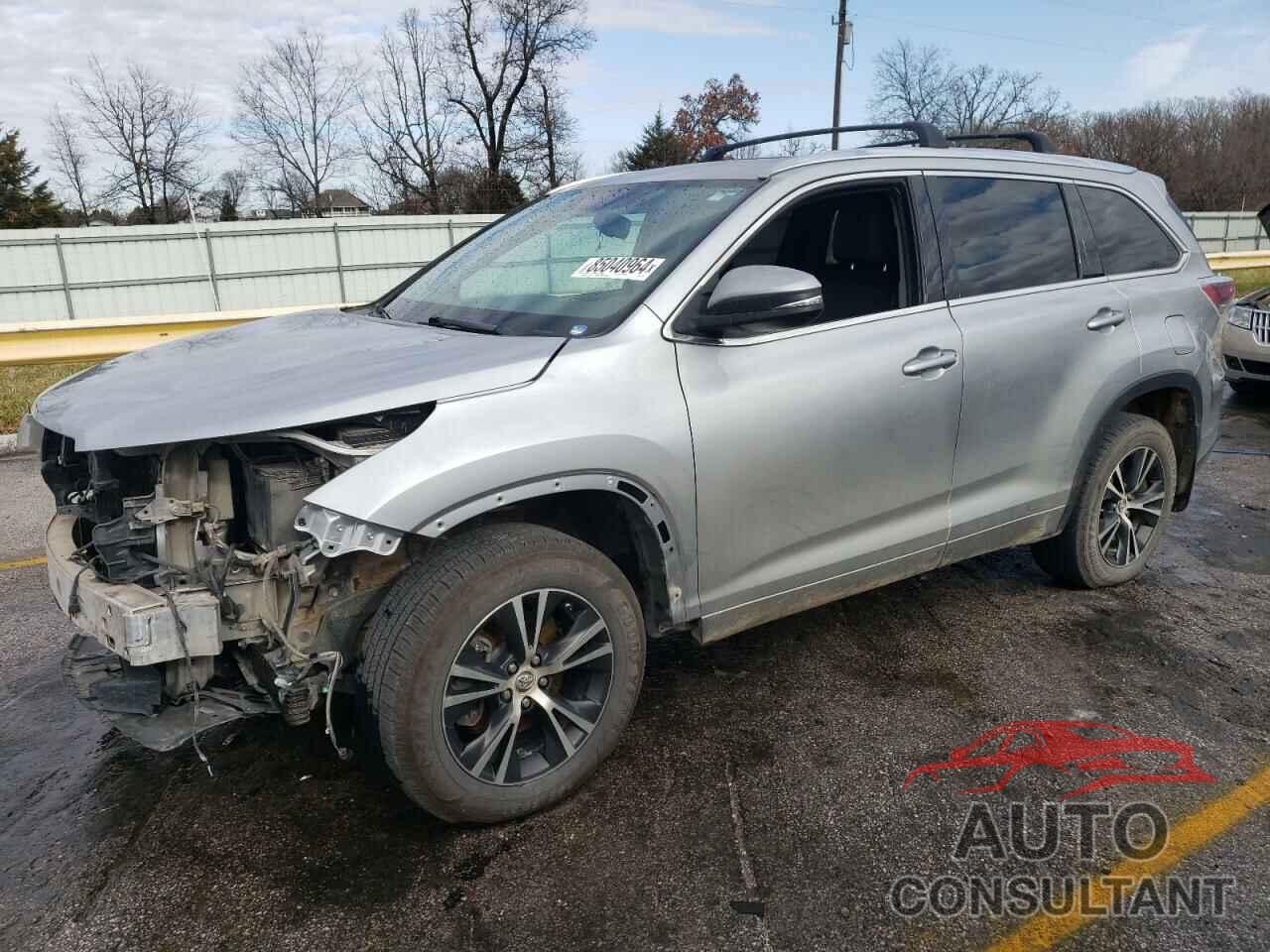 TOYOTA HIGHLANDER 2016 - 5TDJKRFH5GS237784