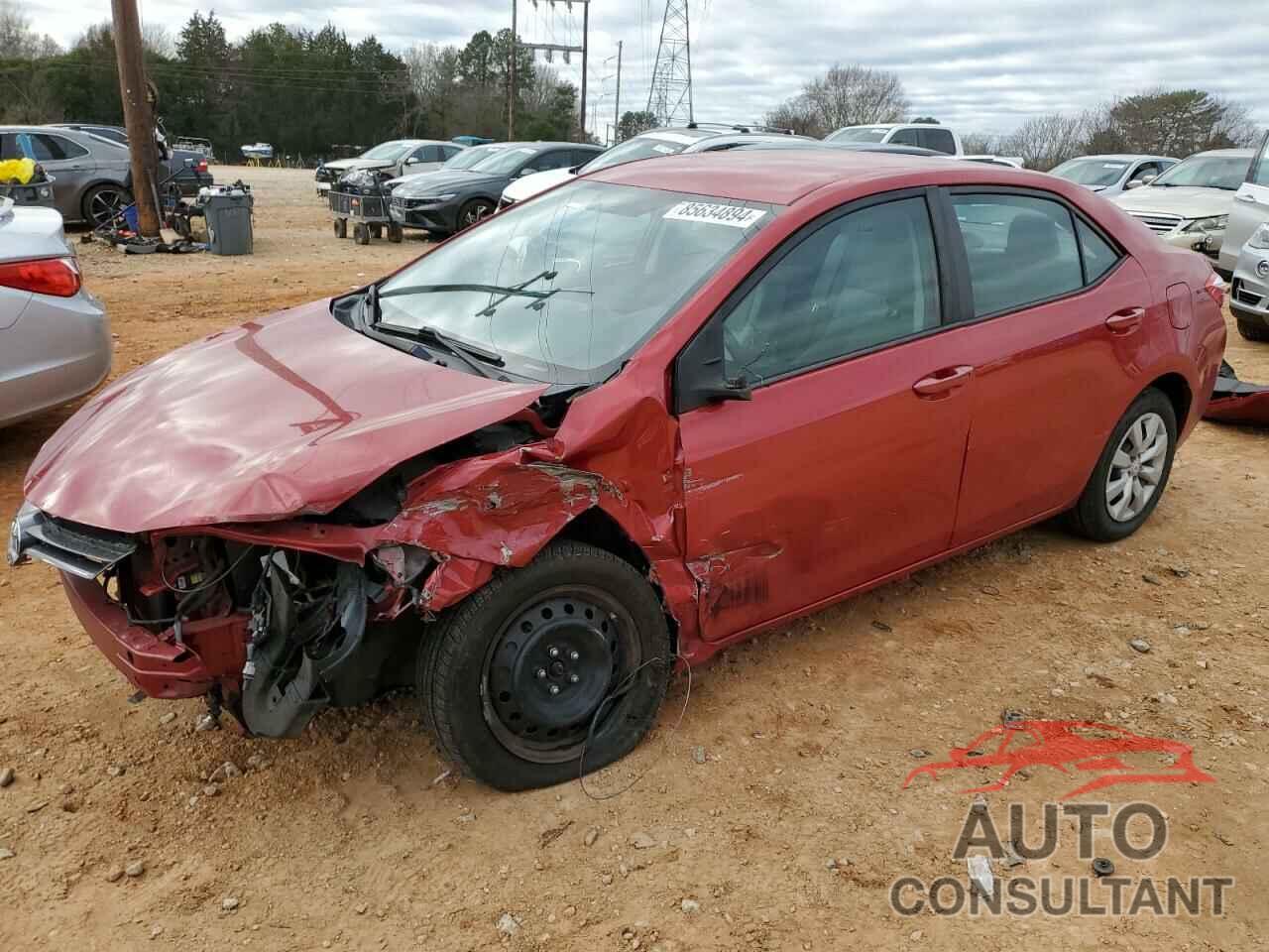 TOYOTA COROLLA 2016 - 2T1BURHE8GC582141