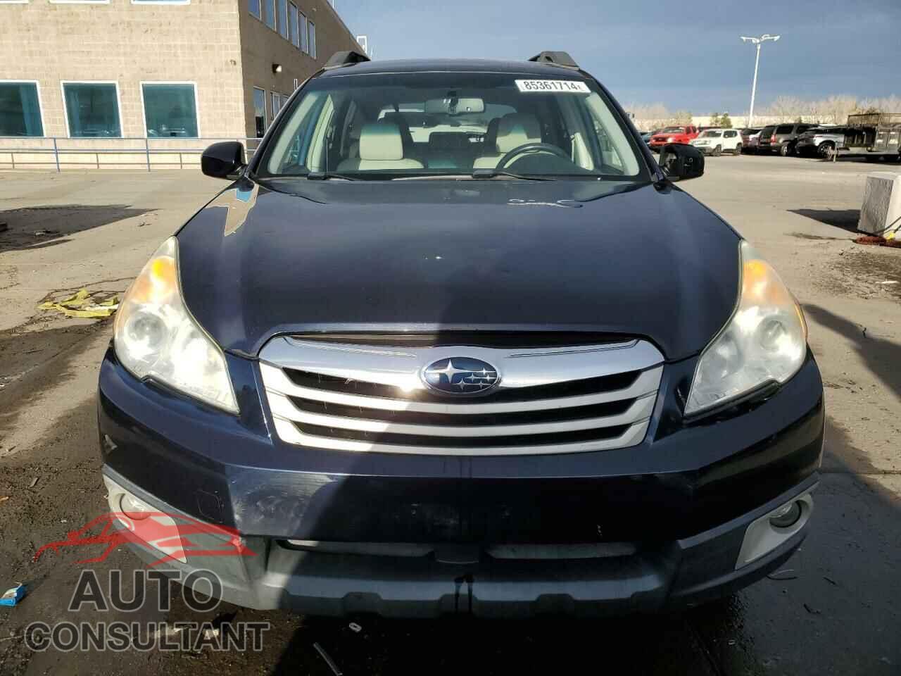 SUBARU OUTBACK 2012 - 4S4BRCCC1C3210496