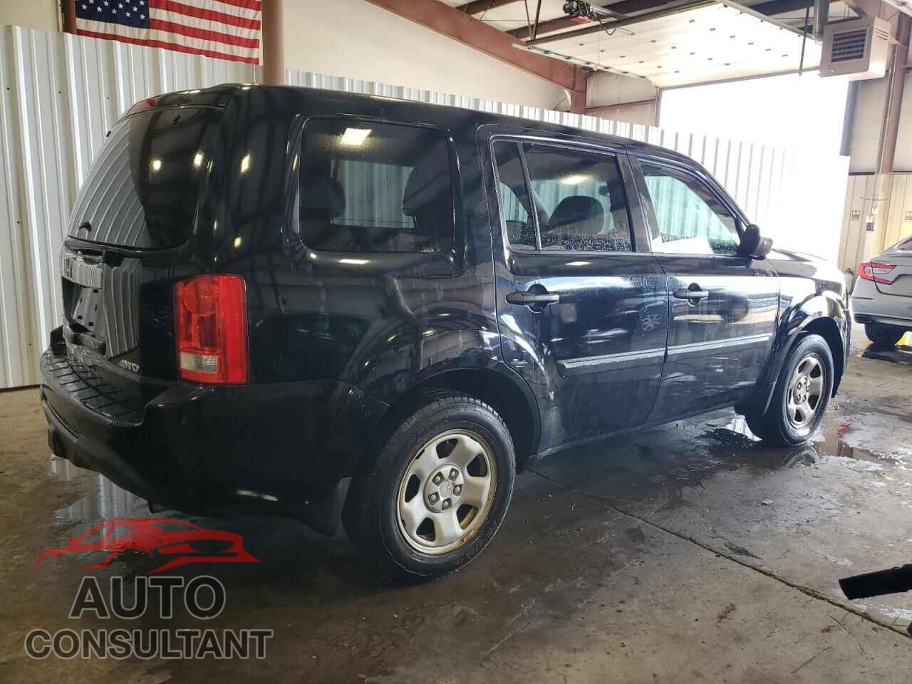 HONDA PILOT 2013 - 5FNYF4H22DB079628