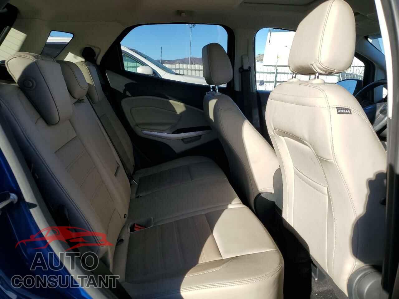 FORD ECOSPORT 2020 - MAJ6S3KL2LC392341