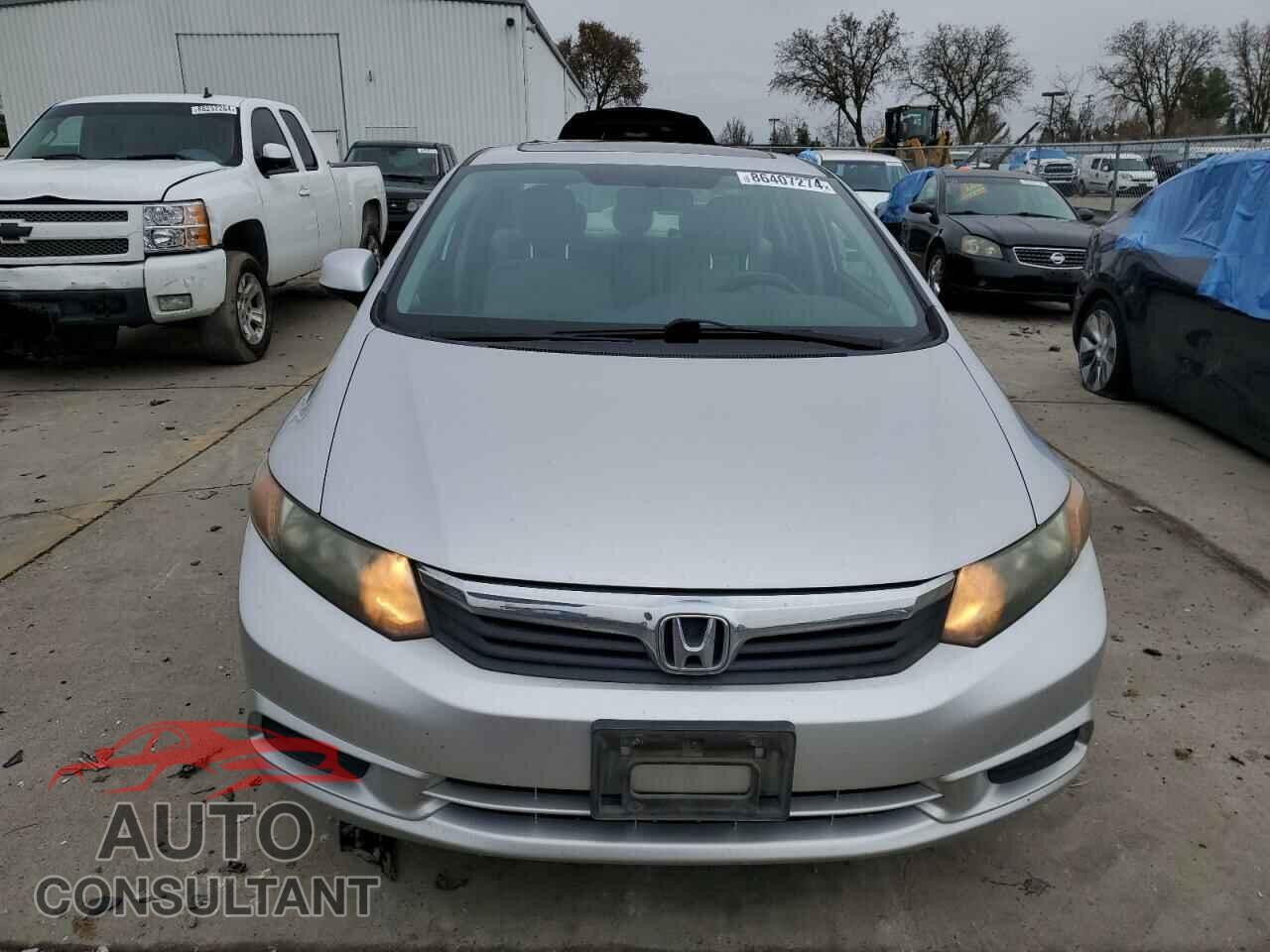 HONDA CIVIC 2012 - 19XFB2F87CE386375