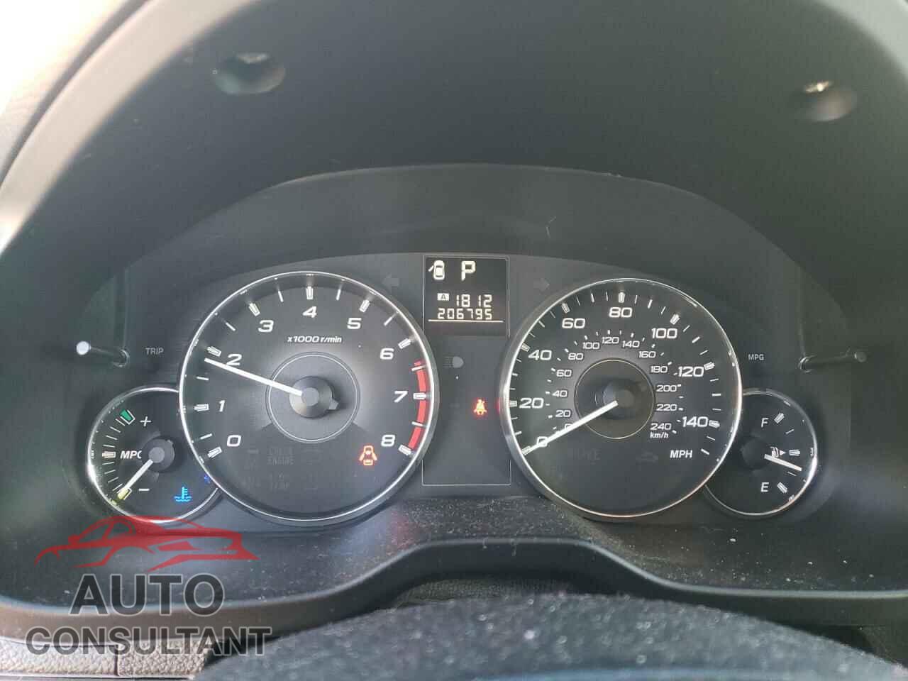 SUBARU OUTBACK 2011 - 4S4BRCCC0B3438049