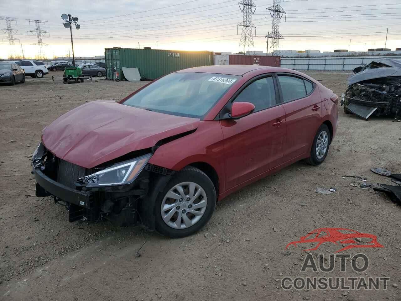 HYUNDAI ELANTRA 2020 - KMHD74LF0LU924175