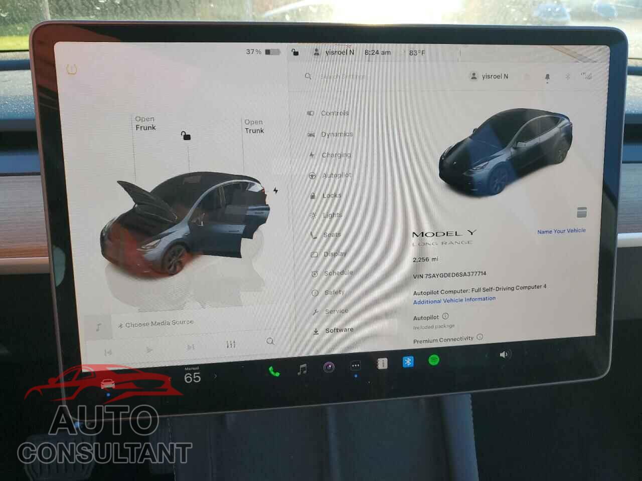TESLA MODEL Y 2025 - 7SAYGDED6SA377714