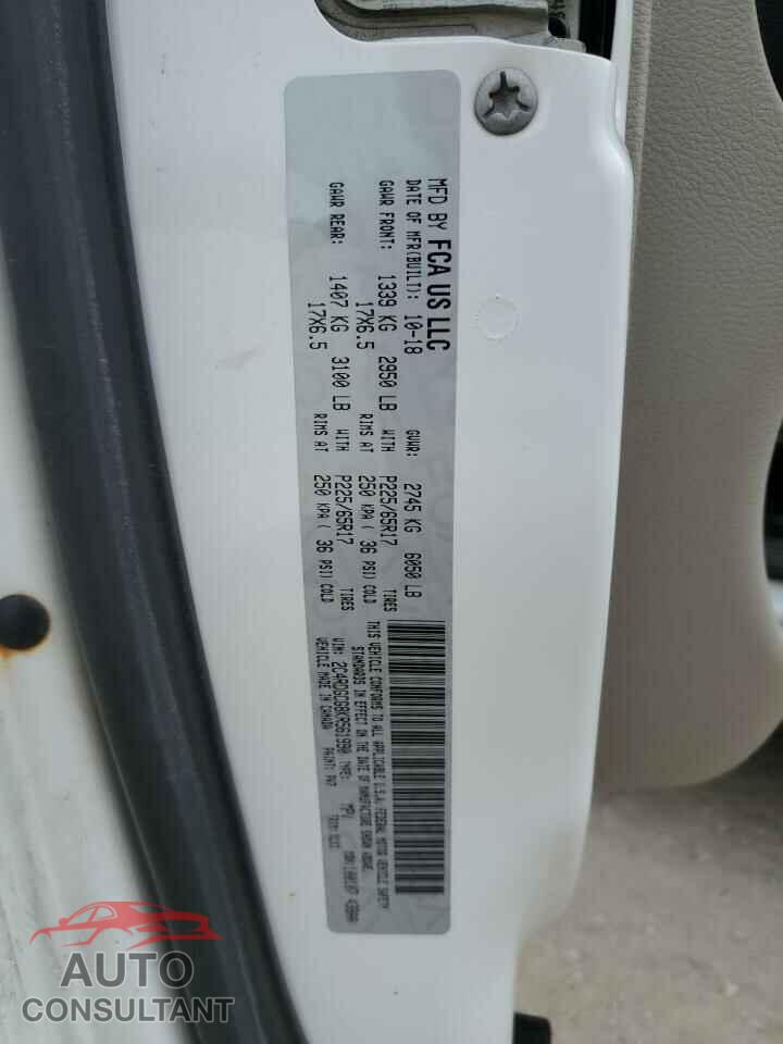 DODGE CARAVAN 2019 - 2C4RDGCG8KR561990