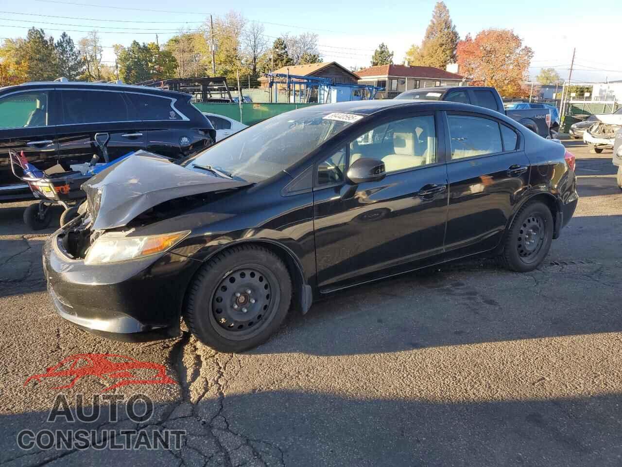 HONDA CIVIC 2012 - 19XFB2F54CE011646