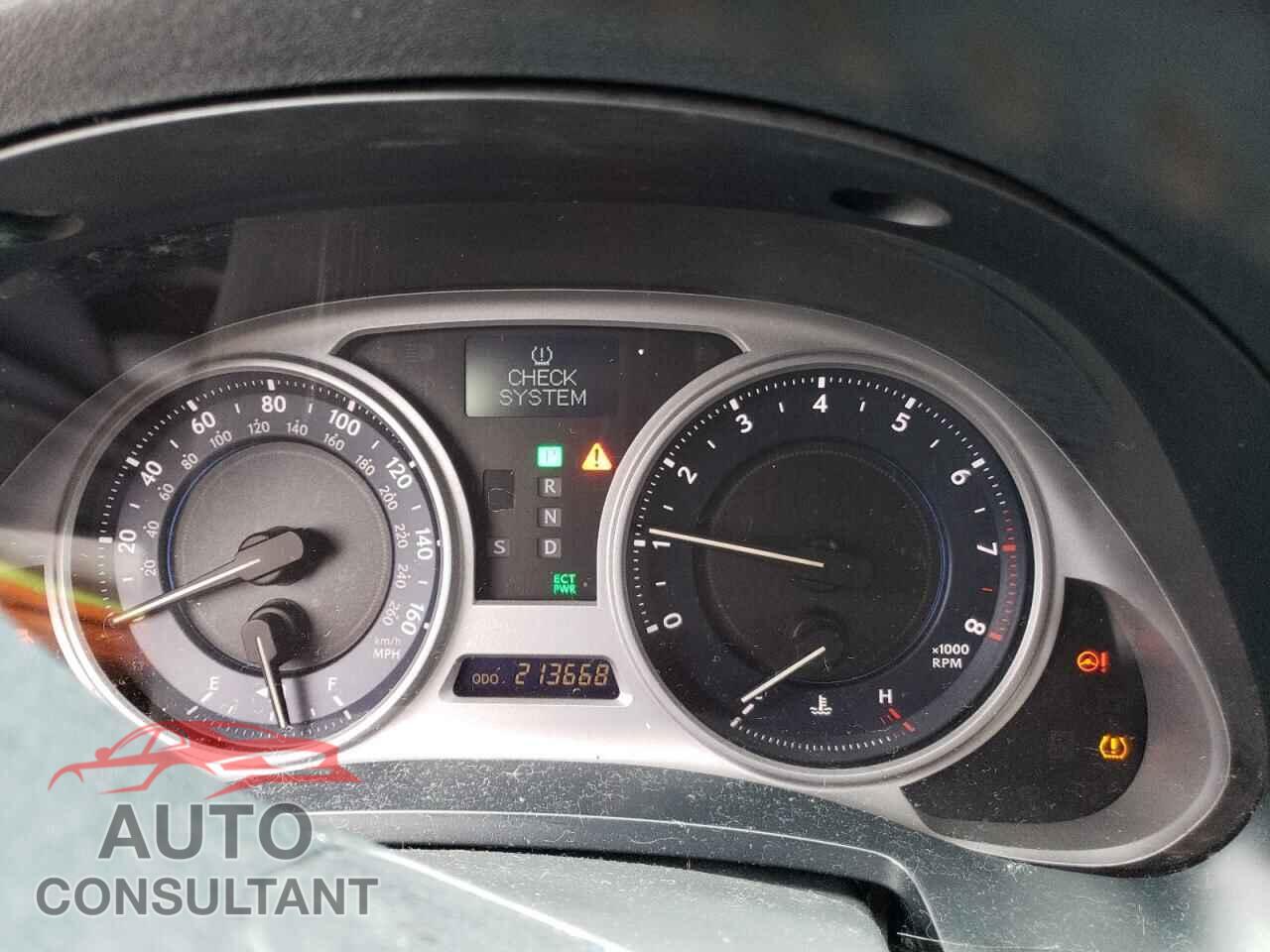 LEXUS IS 2009 - JTHCK262495032282