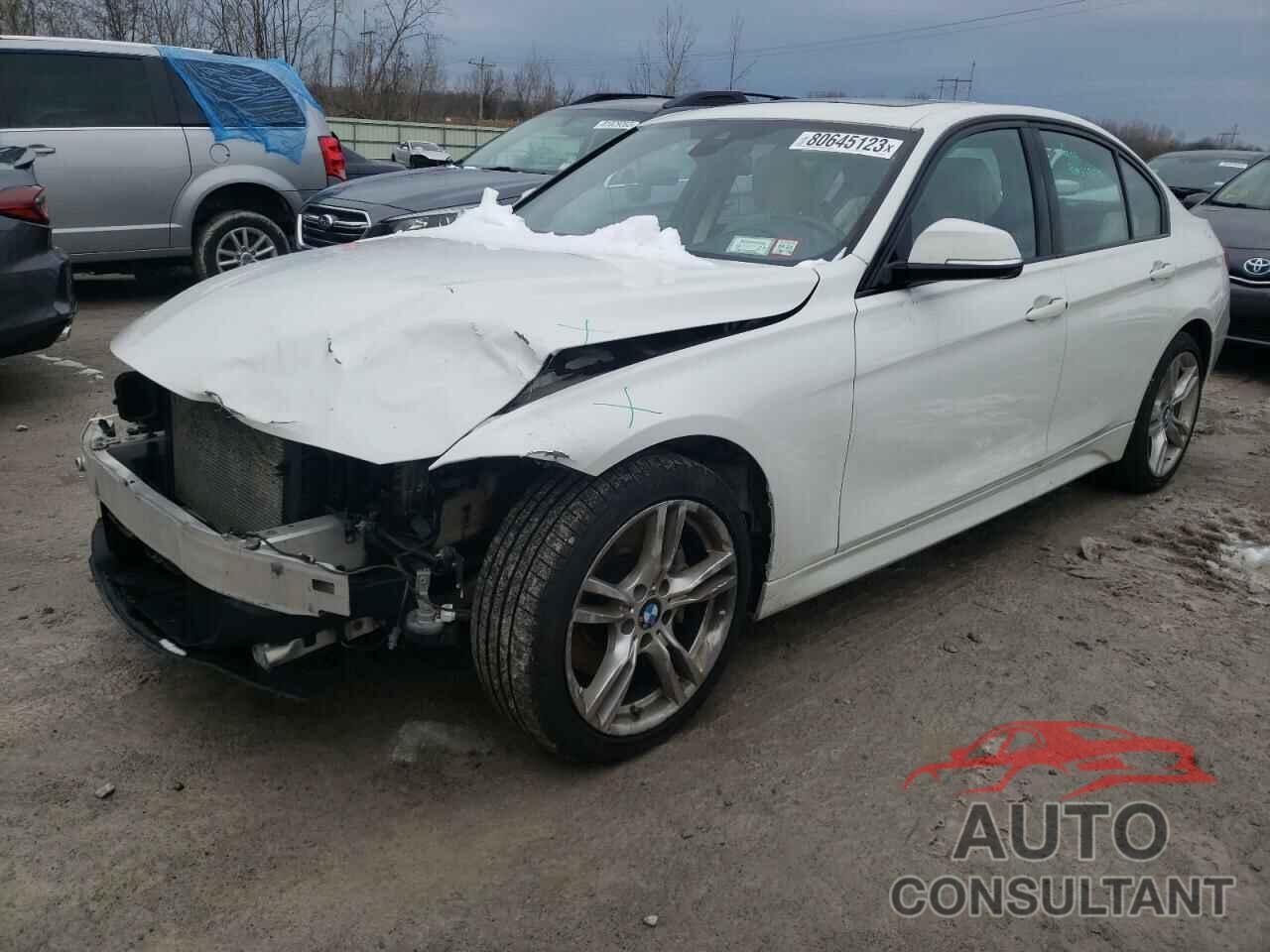 BMW 3 SERIES 2016 - WBA8E3G57GNU02339