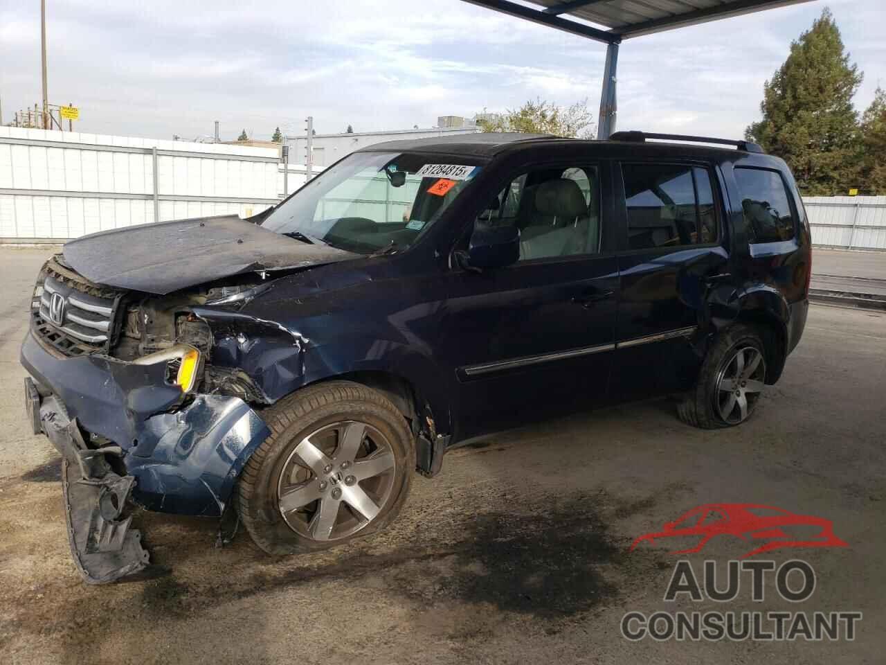 HONDA PILOT 2012 - 5FNYF3H99CB026835