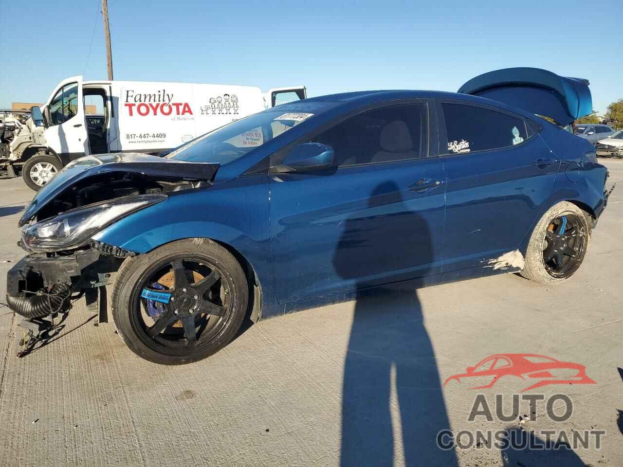 HYUNDAI ELANTRA 2014 - KMHDH4AE4EU110766