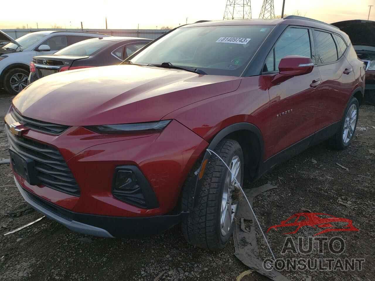 CHEVROLET BLAZER 2019 - 3GNKBHRS3KS668982