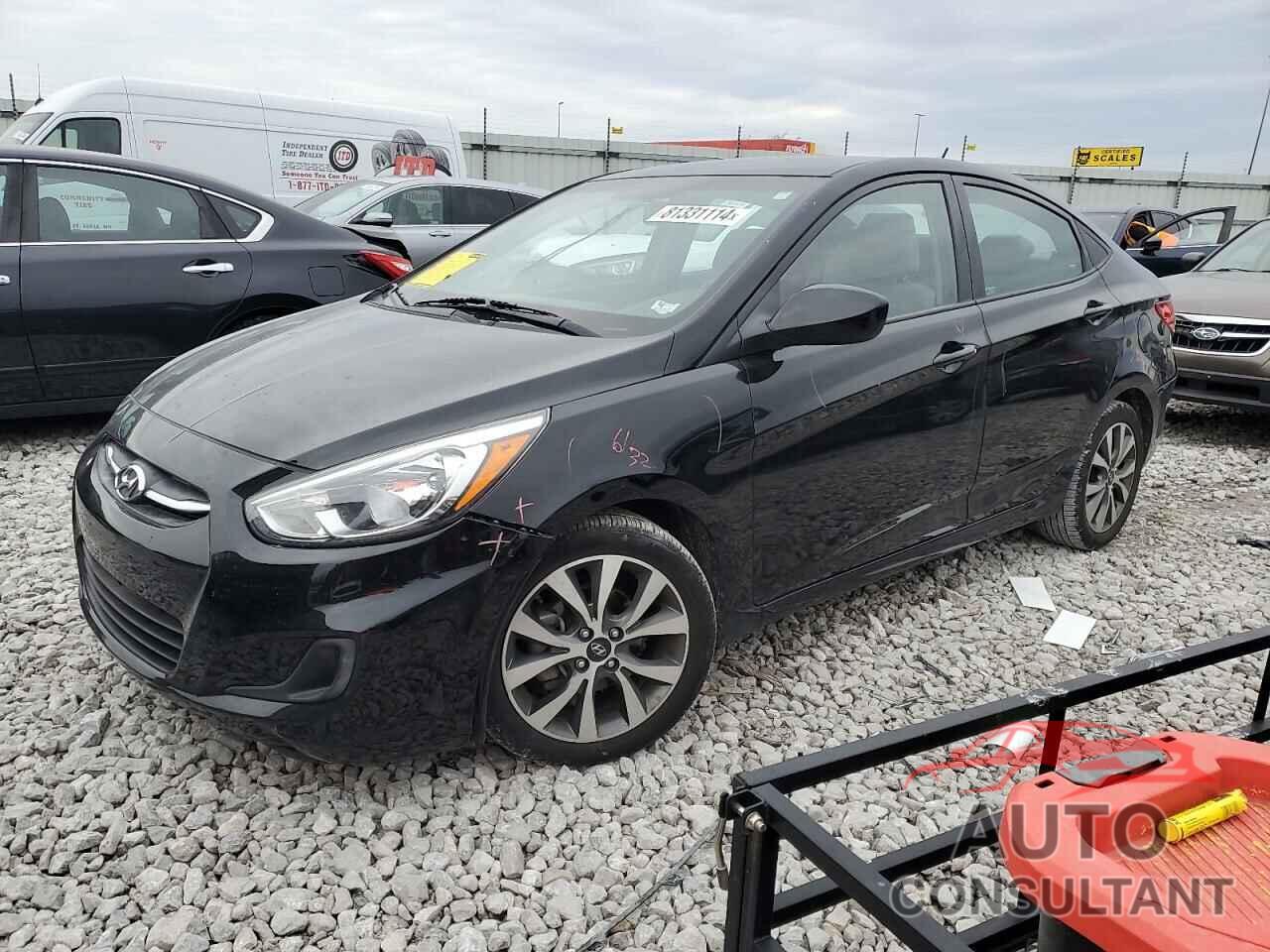 HYUNDAI ACCENT 2017 - KMHCT4AE0HU348614
