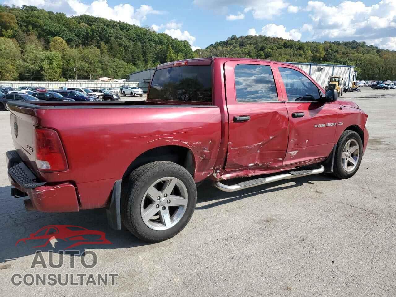 DODGE RAM 1500 2012 - 1C6RD7KT2CS167360