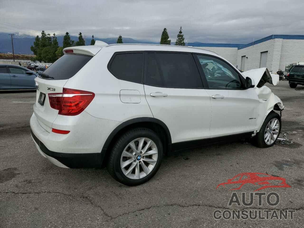 BMW X3 2016 - 5UXWX9C51G0D69026