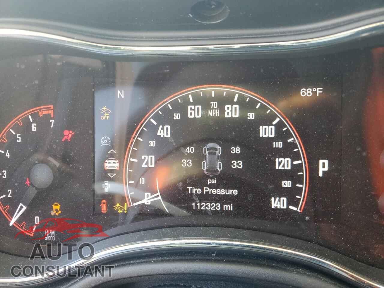 DODGE DURANGO 2017 - 1C4RDJEG1HC623208