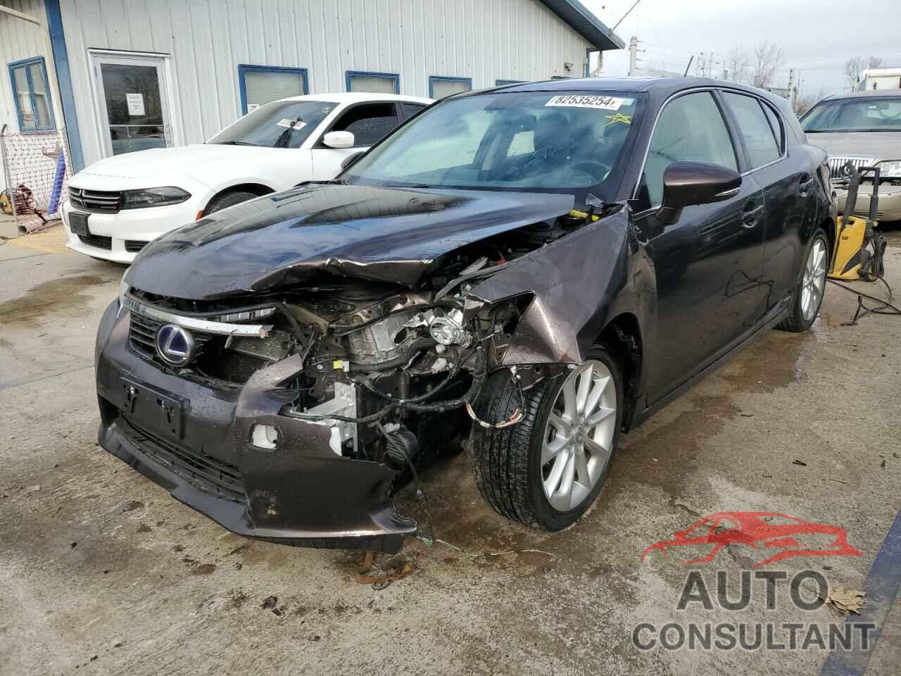 LEXUS CT 200 2012 - JTHKD5BH3C2048936