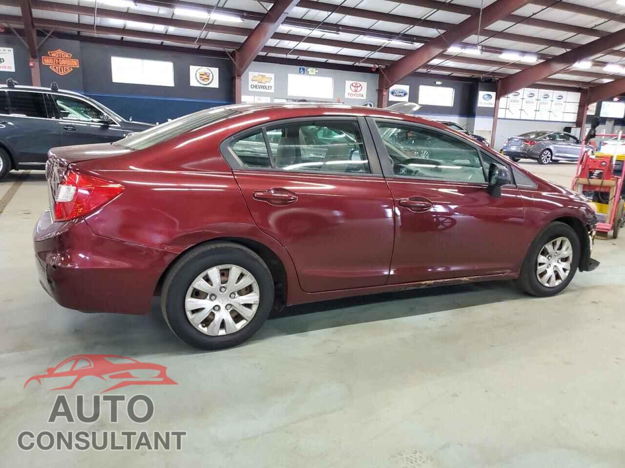 HONDA CIVIC 2012 - 19XFB2F50CE323818