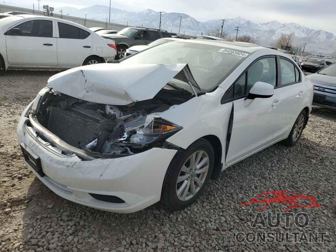 HONDA CIVIC 2012 - 2HGFB2F80CH310454