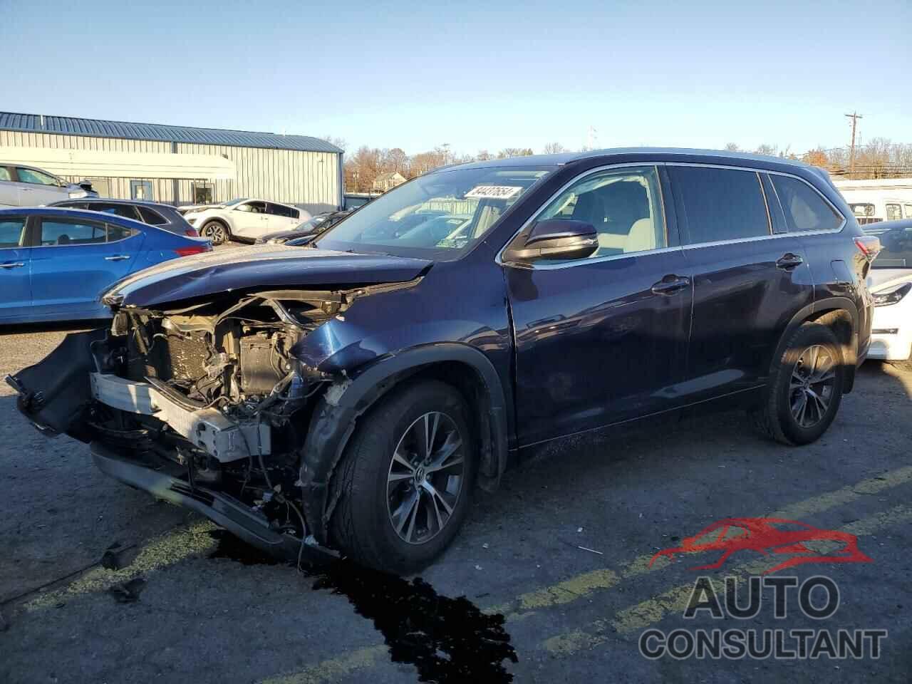 TOYOTA HIGHLANDER 2016 - 5TDJKRFH7GS235714