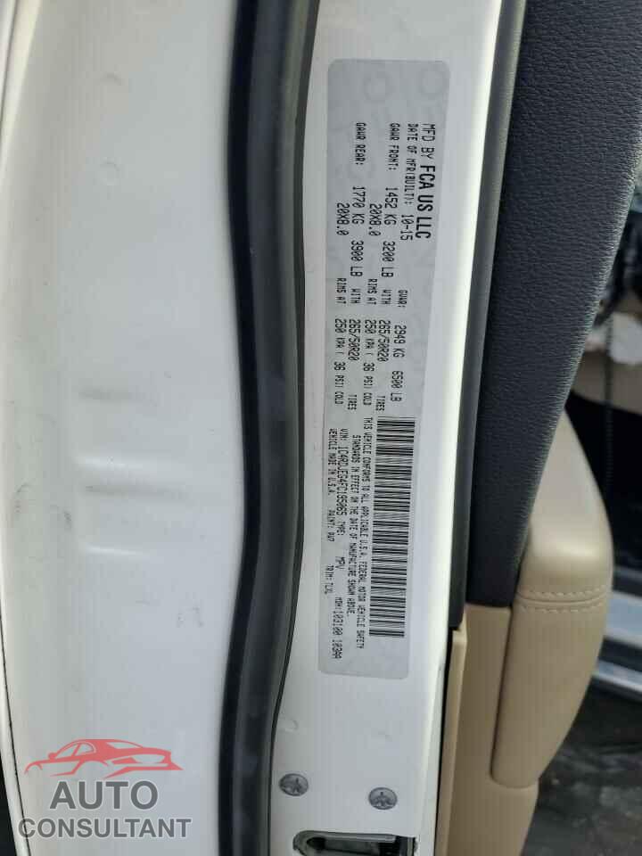 DODGE DURANGO 2015 - 1C4RDJEG4FC195065