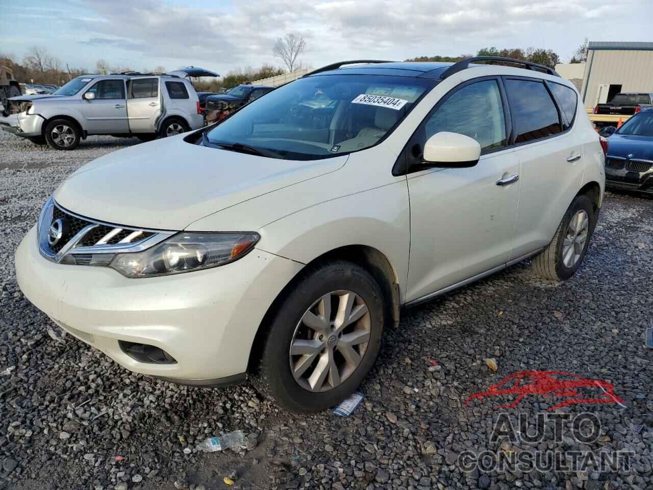 NISSAN MURANO 2011 - JN8AZ1MU3BW057018