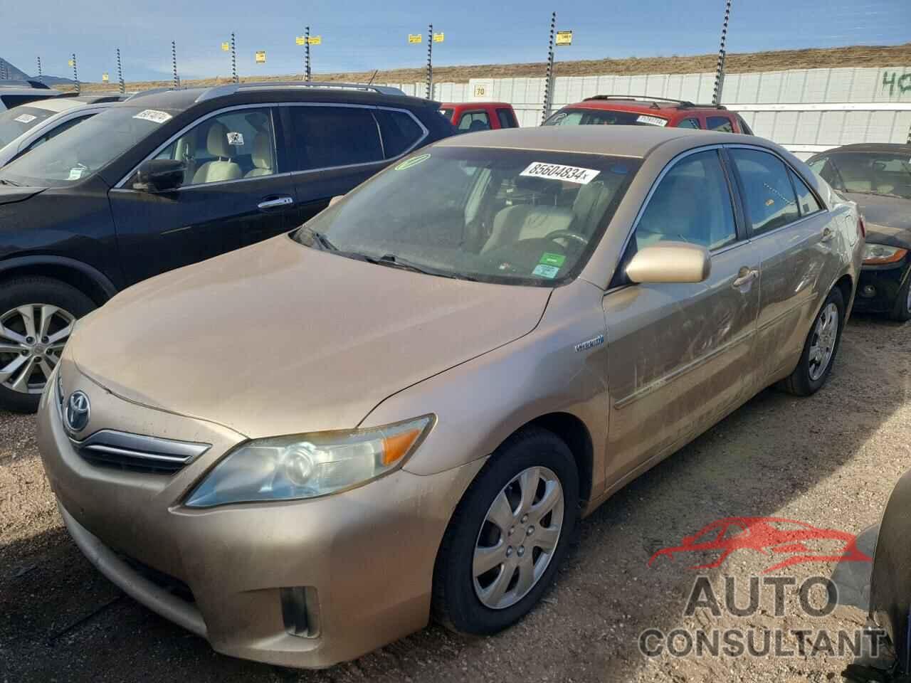 TOYOTA CAMRY 2011 - 4T1BB3EK7BU138916